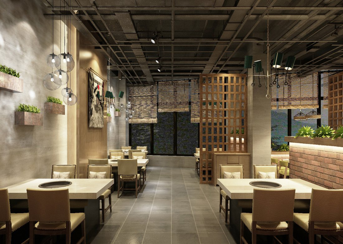 南京火鍋店裝修公司 自助火鍋店設計如何提升用